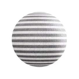 Striped trapezoidal pavement